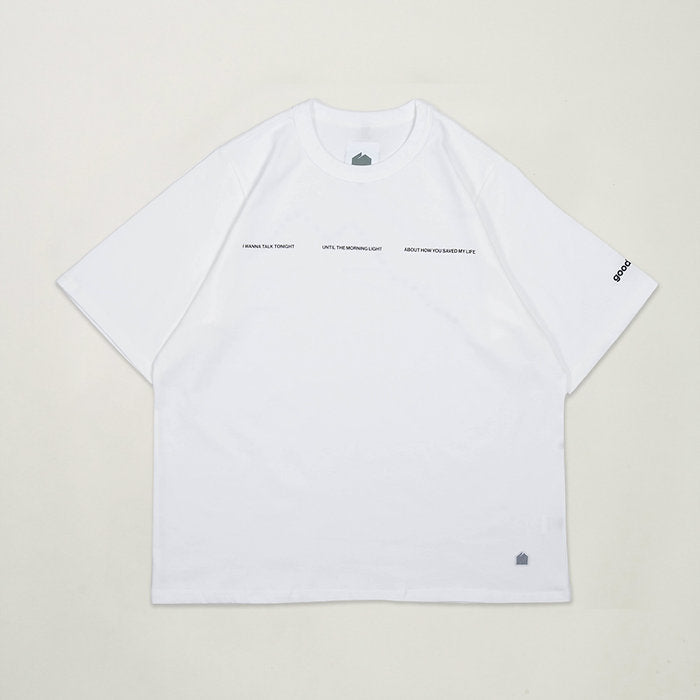 Through Love Tee (White) - BEV C multi label store