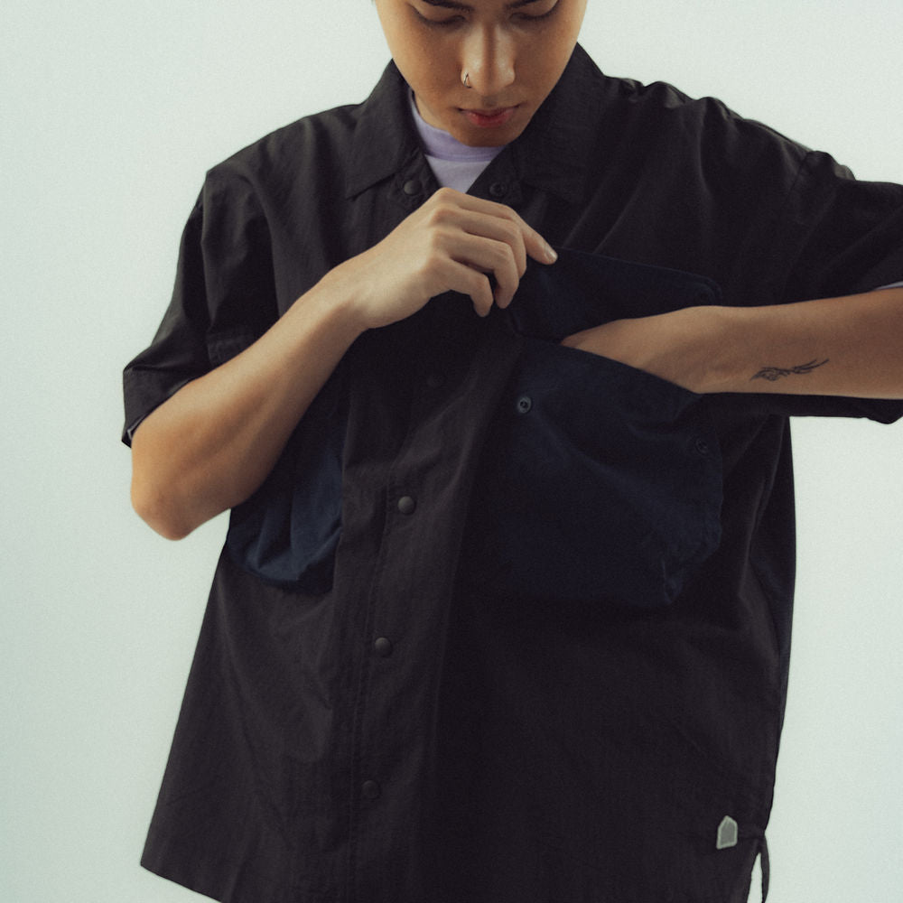 Explorer Pocket S/S Shirt (Midnight) - BEV C multi label store