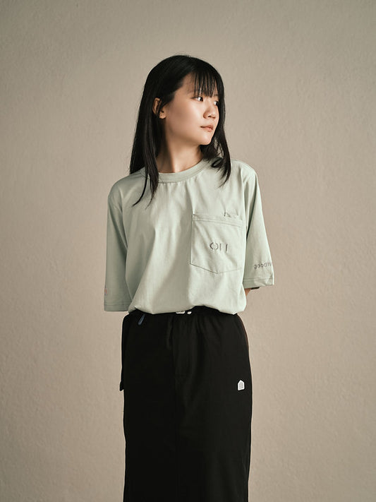 One Half Sorona Tee (Light Mint) - BEV C multi label store