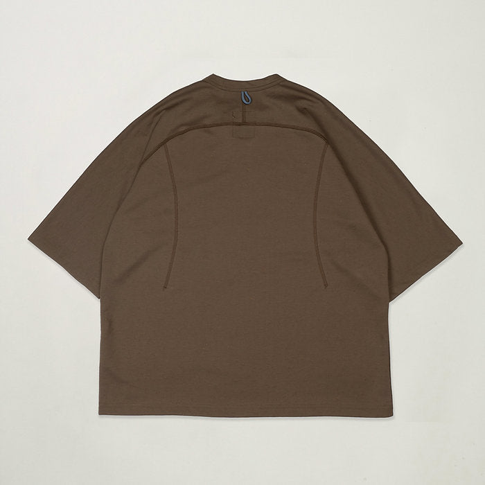 QUICK DRY TEE - COCOA - BEV C multi label store