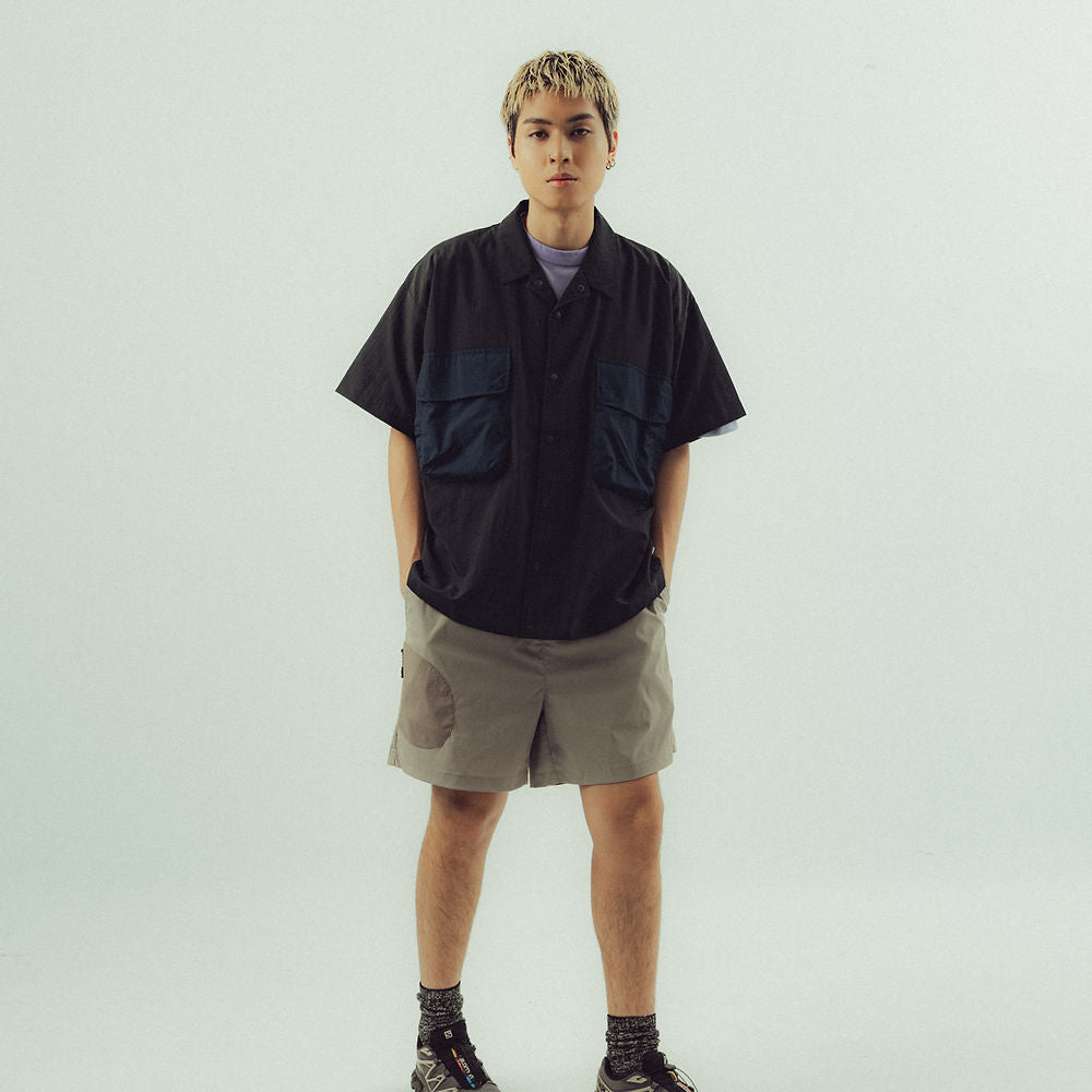Explorer Pocket S/S Shirt (Midnight) - BEV C multi label store
