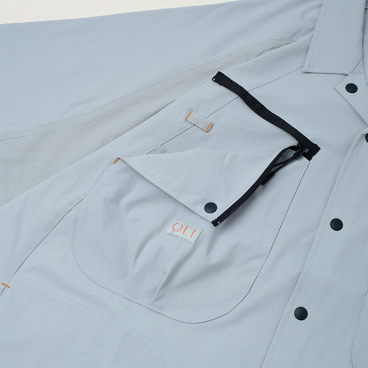 Explorer Brew Shirt (Light Grey) - BEV C multi label store