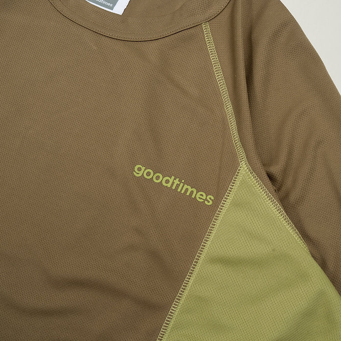 Lite L/S Tee (Olive Green) - BEV C multi label store