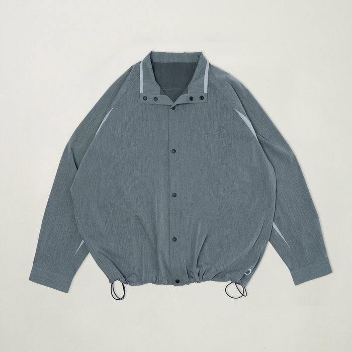 Gentle Snap Shirt (Heather Grey) - BEV C multi label store
