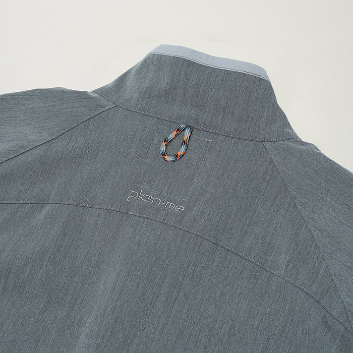 Gentle Snap Shirt (Heather Grey) - BEV C multi label store