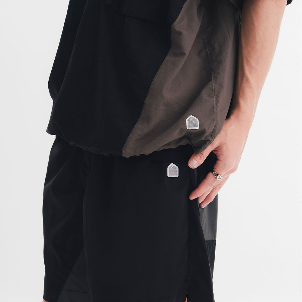 Half Snap Pullover Shirt (Noir) - BEV C multi label store