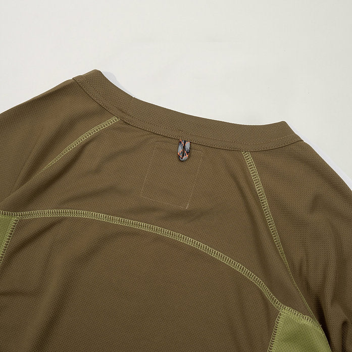 Lite L/S Tee (Olive Green) - BEV C multi label store