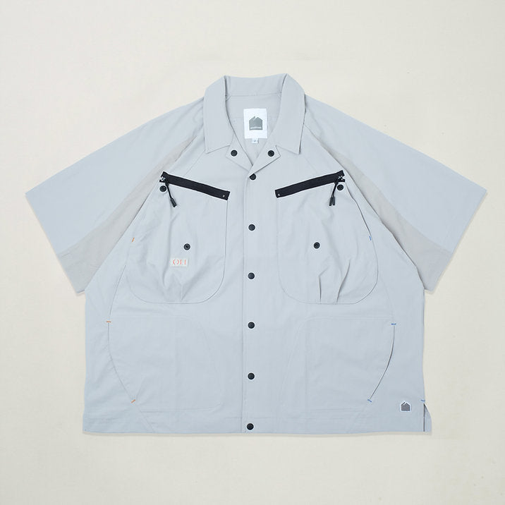 Explorer Brew Shirt (Light Grey) - BEV C multi label store
