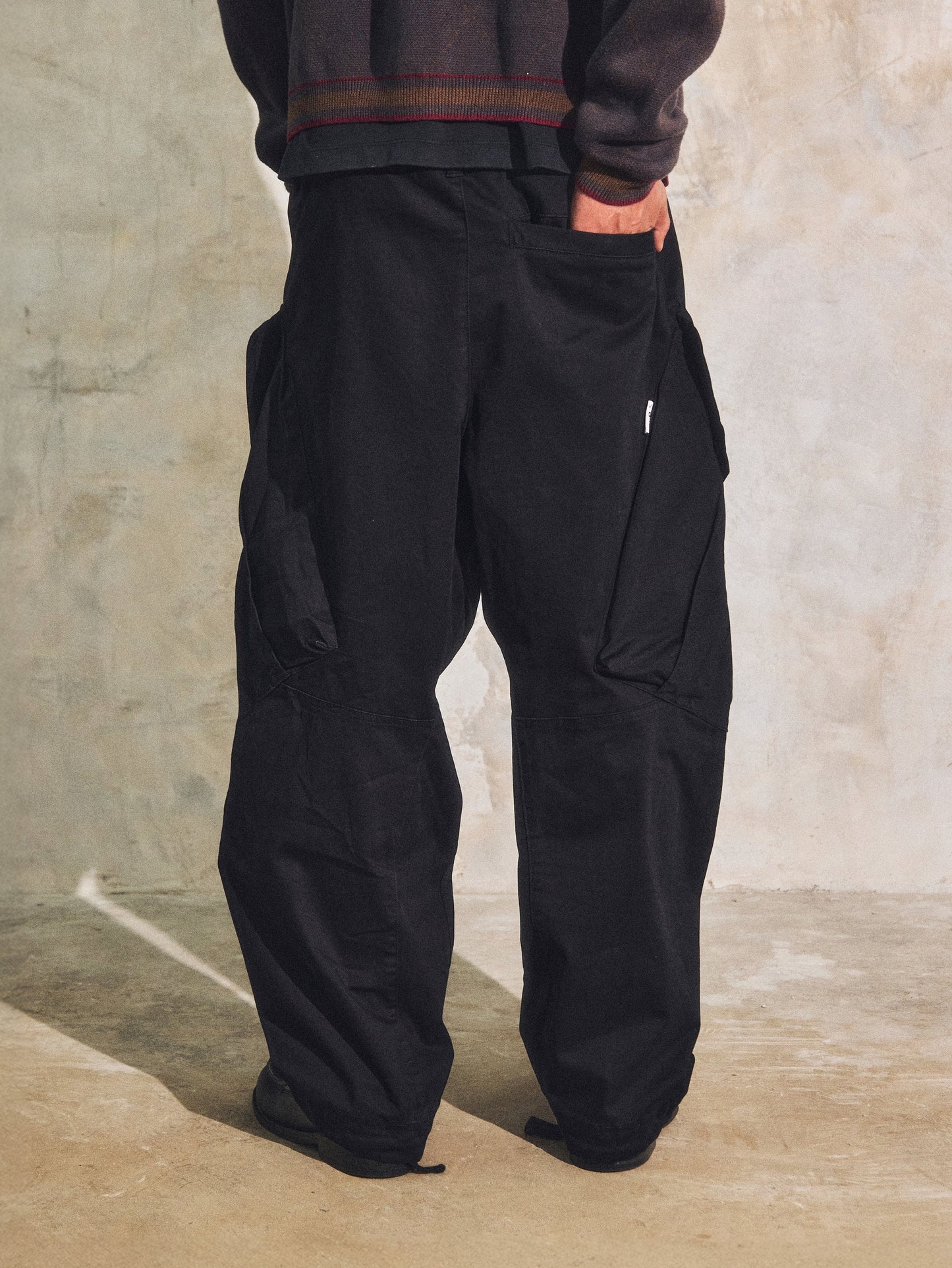 abp. CARGO BIGGIE PANT BLACK - BEV C multi label store