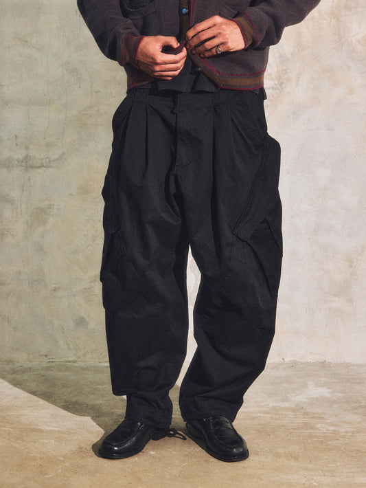 abp. CARGO BIGGIE PANT BLACK - BEV C multi label store