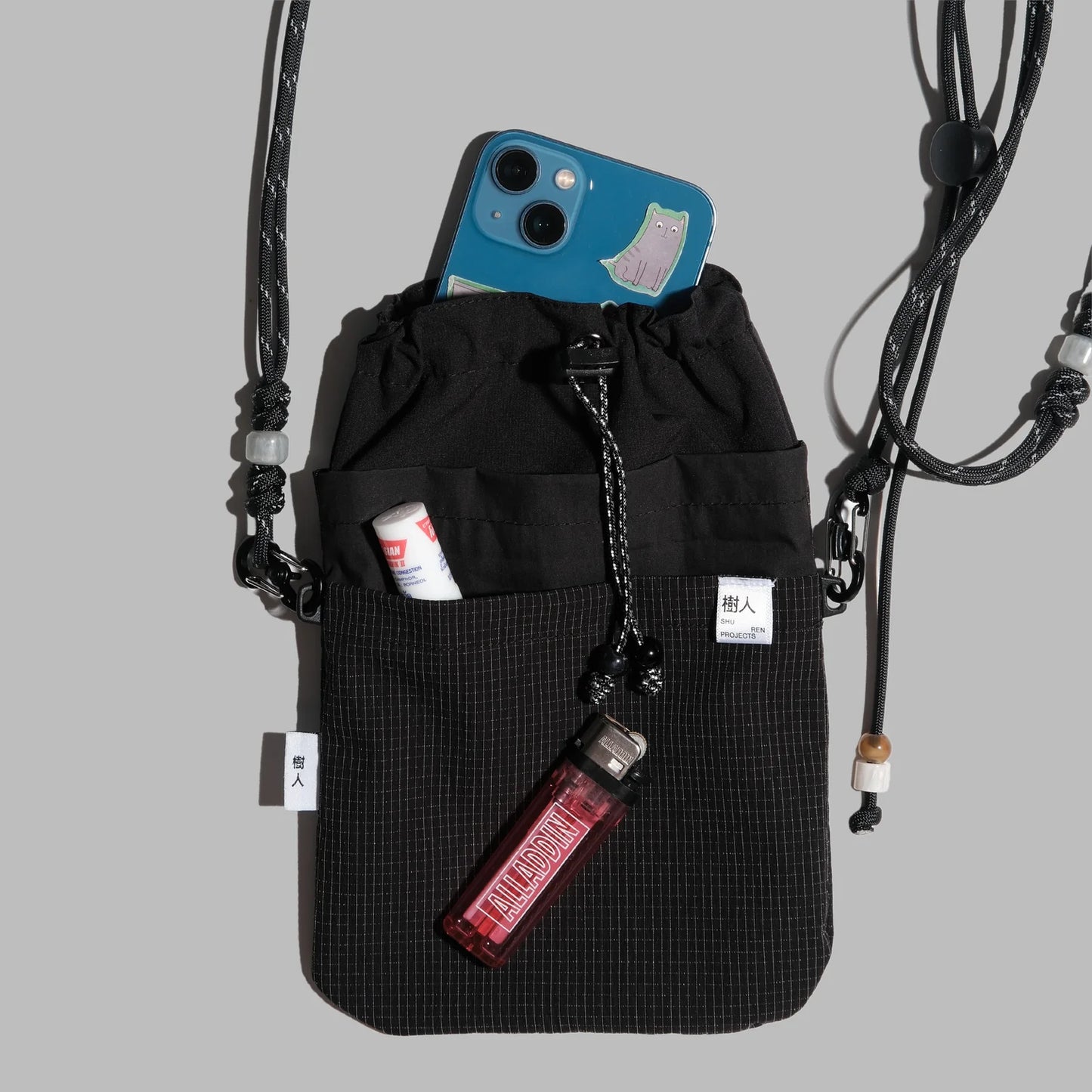 Storm Kin Pouch / Black - Water Resistant - BEV C multi label store
