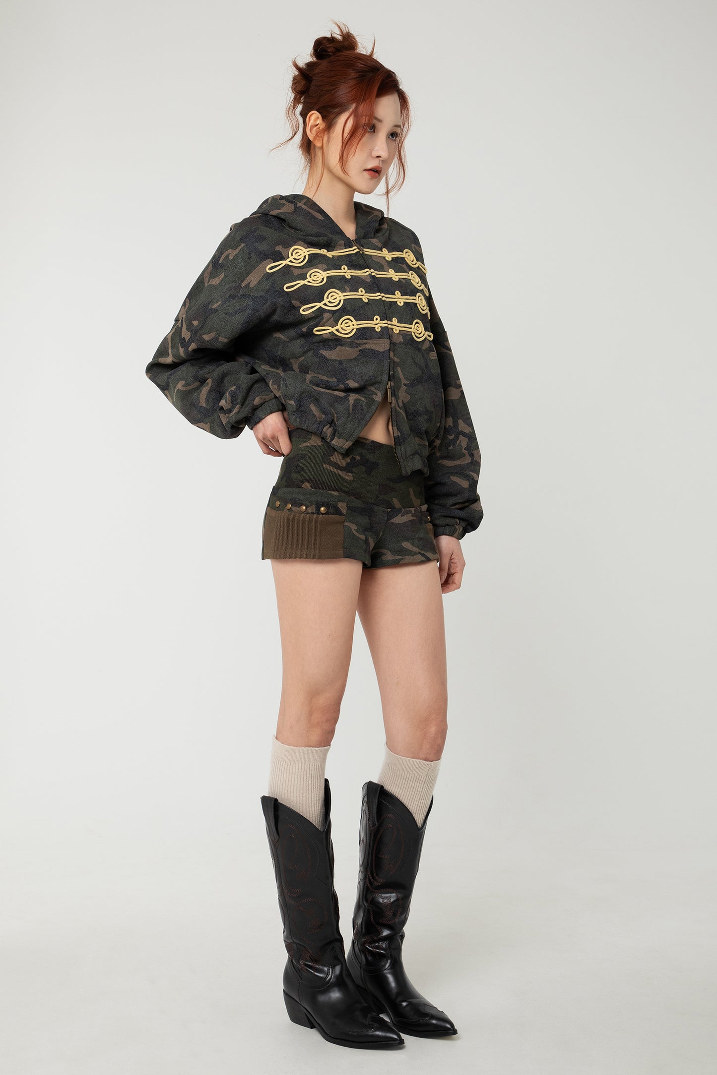 Brigade Hoodie Camo - BEV C multi label store