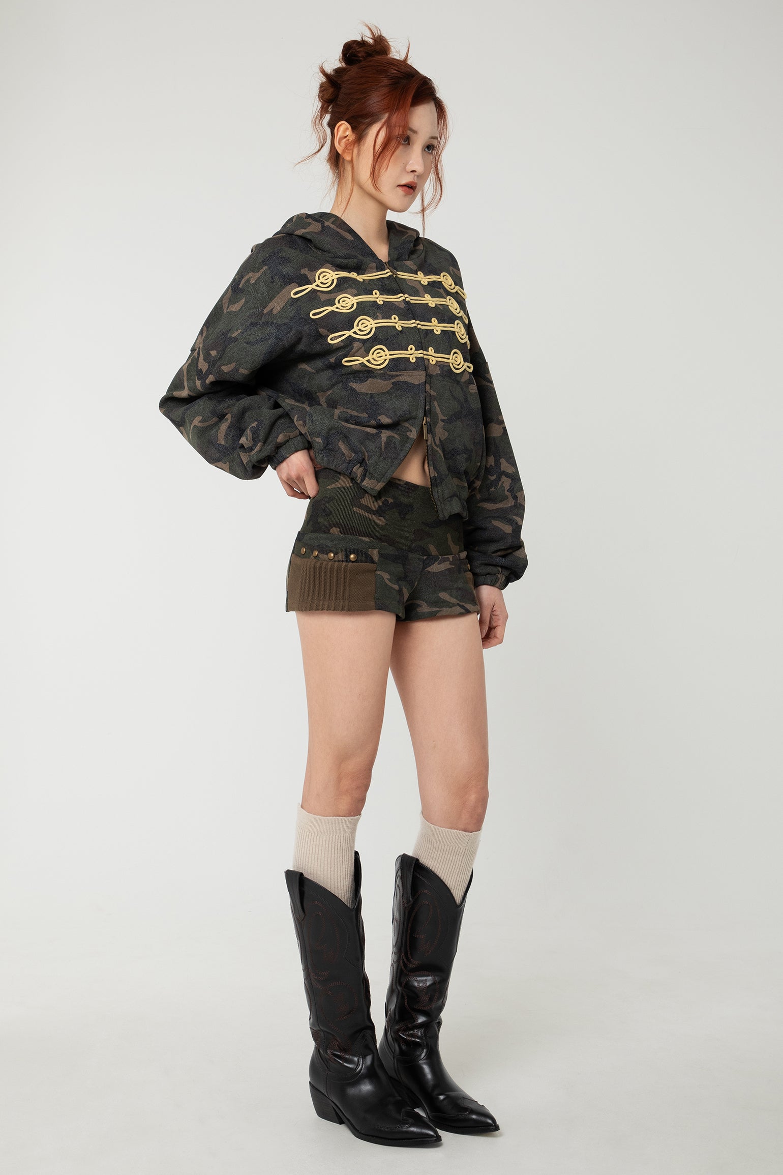 Brigade Hoodie Camo - BEV C multi label store