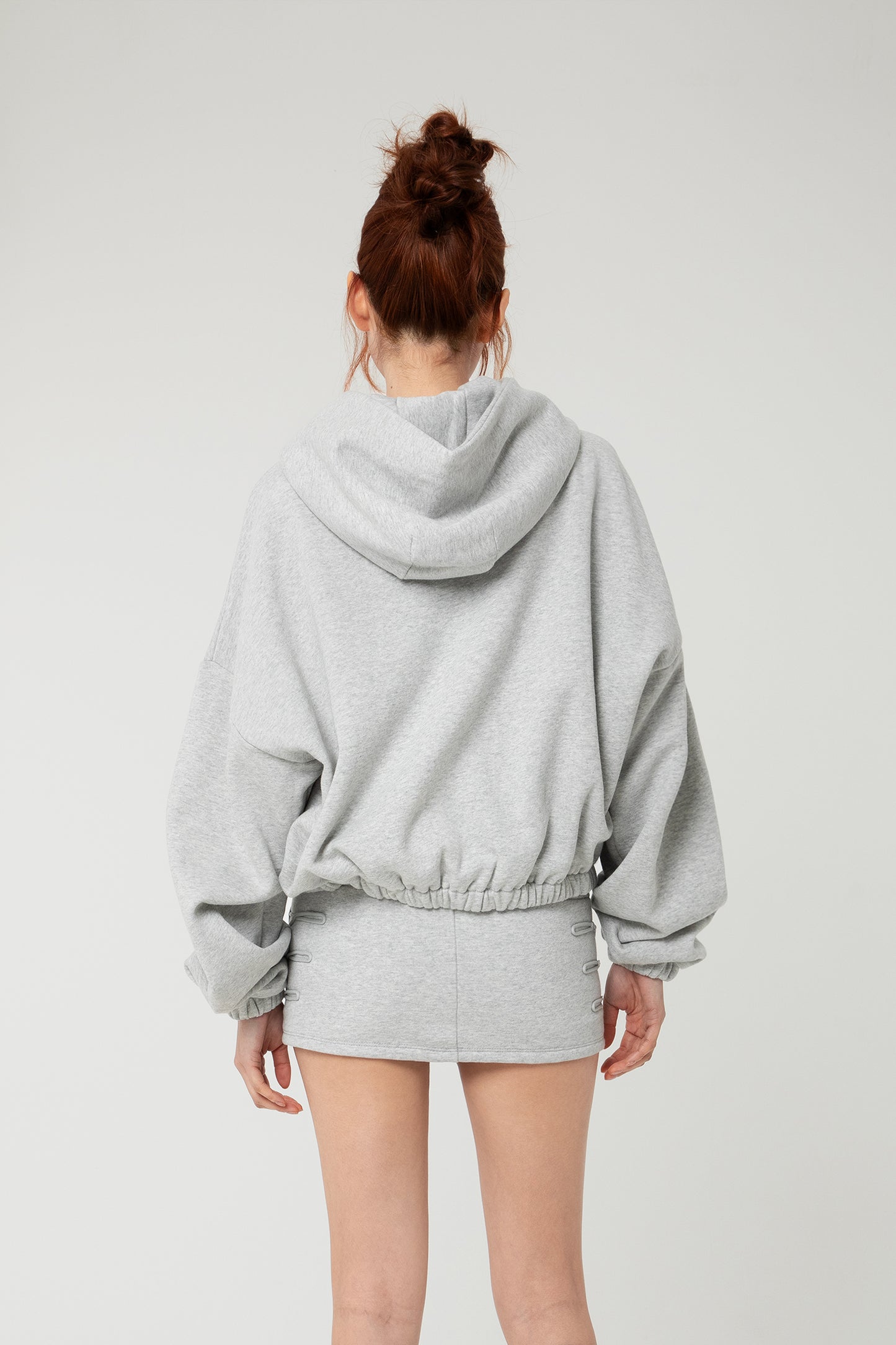 Brigade Hoodie Grey - BEV C multi label store