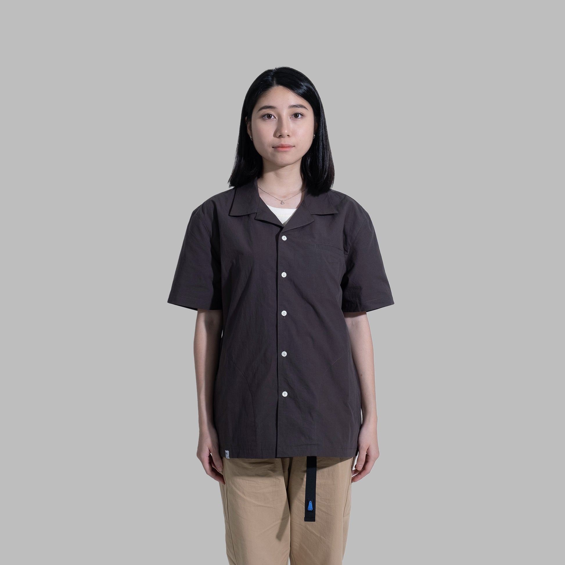 Work Shirt / Cotton - Charcoal - BEV C multi label store