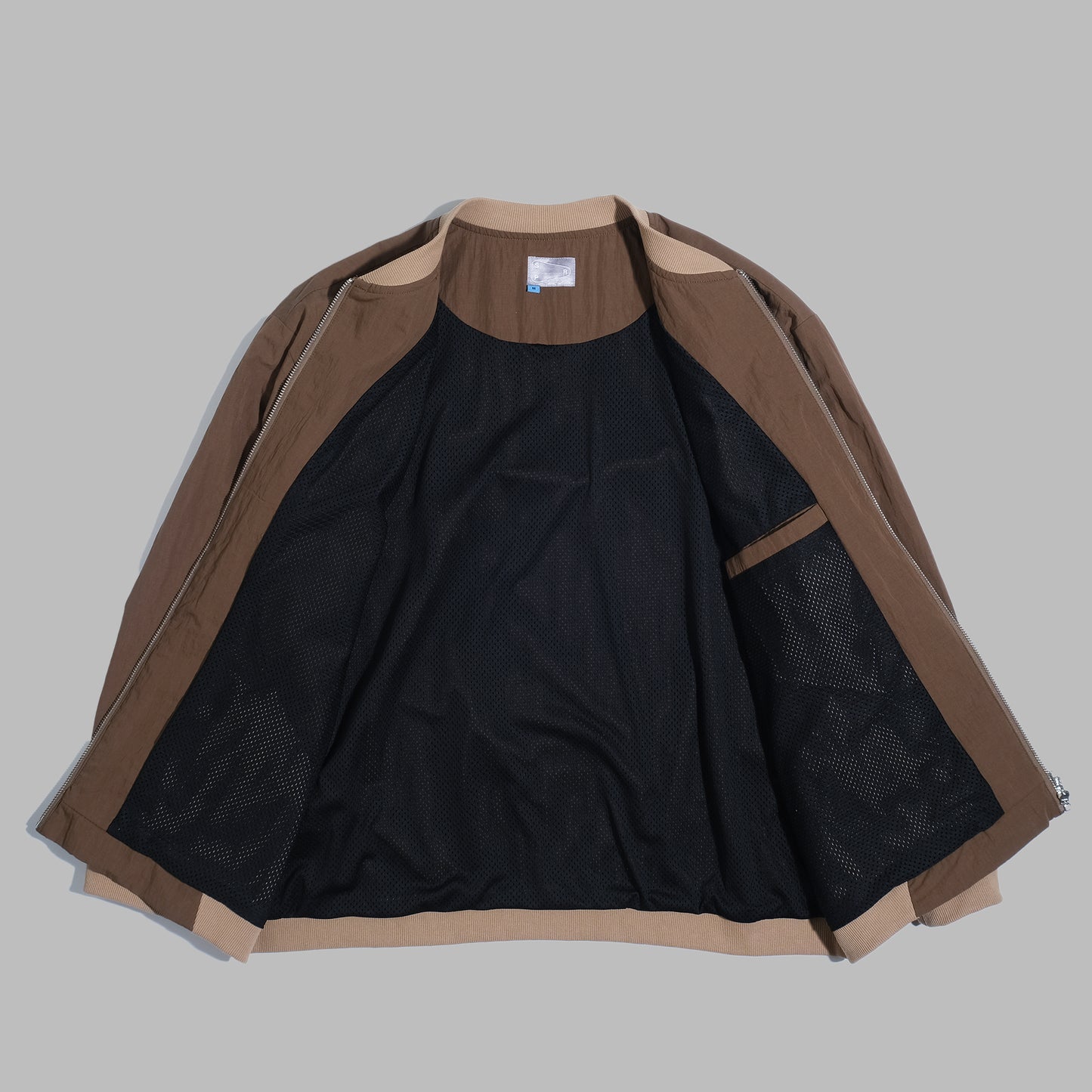 Coach Jacket / Cotton Polyester - Brown - BEV C multi label store