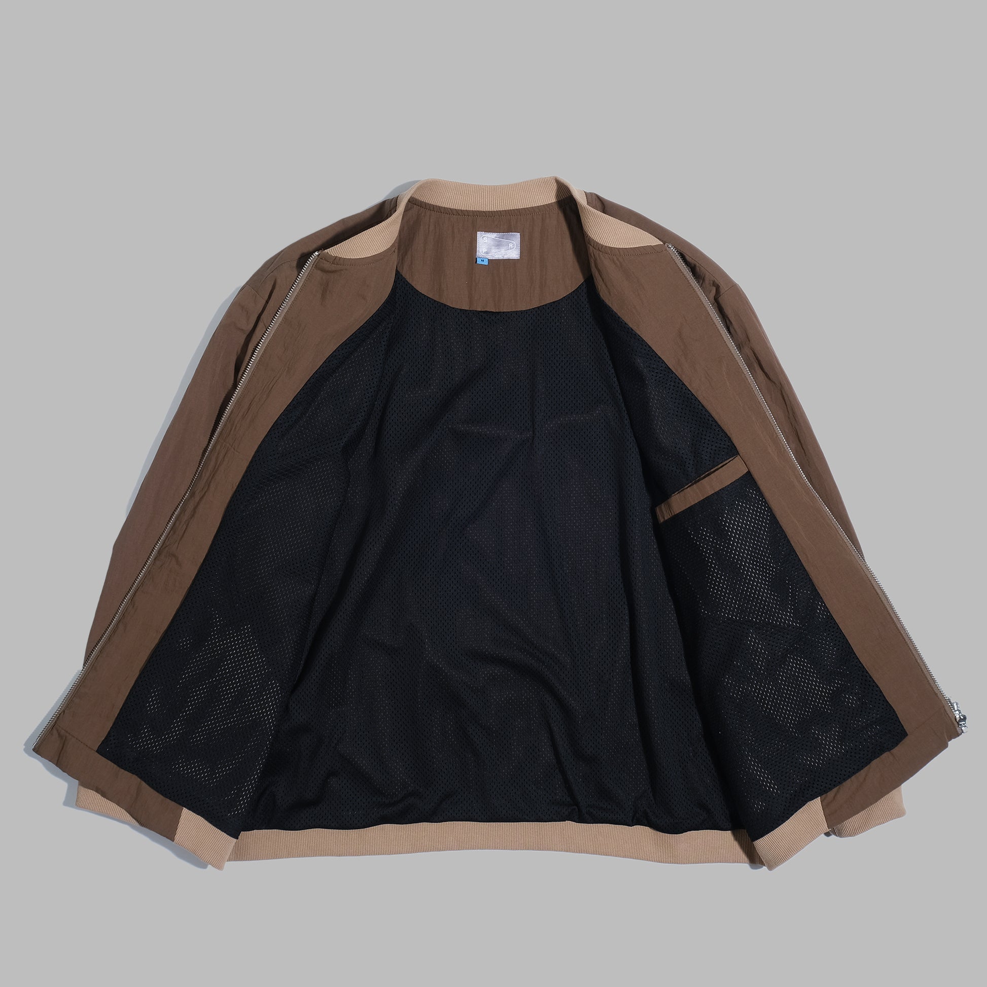 Coach Jacket / Cotton Polyester - Brown - BEV C multi label store