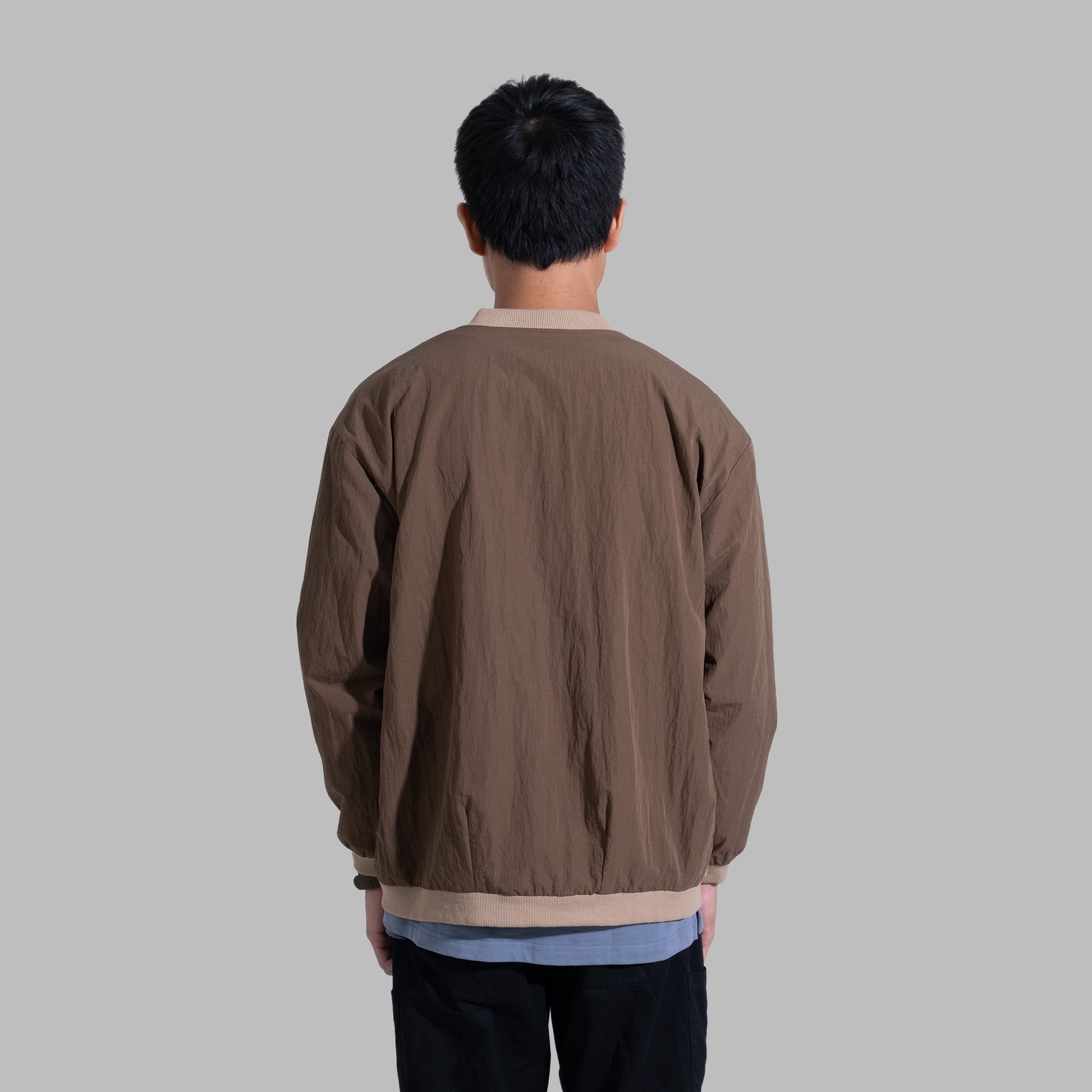 Coach Jacket / Cotton Polyester - Brown - BEV C multi label store