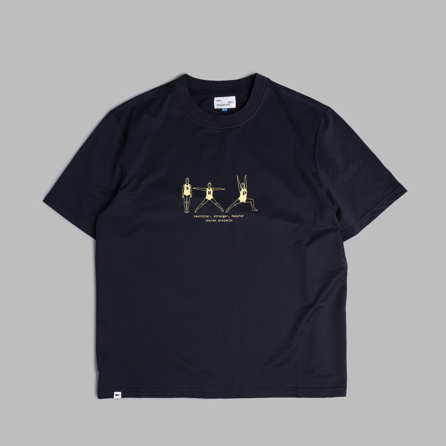 Stronger Tee / Cotton - Midnight Blue - BEV C multi label store