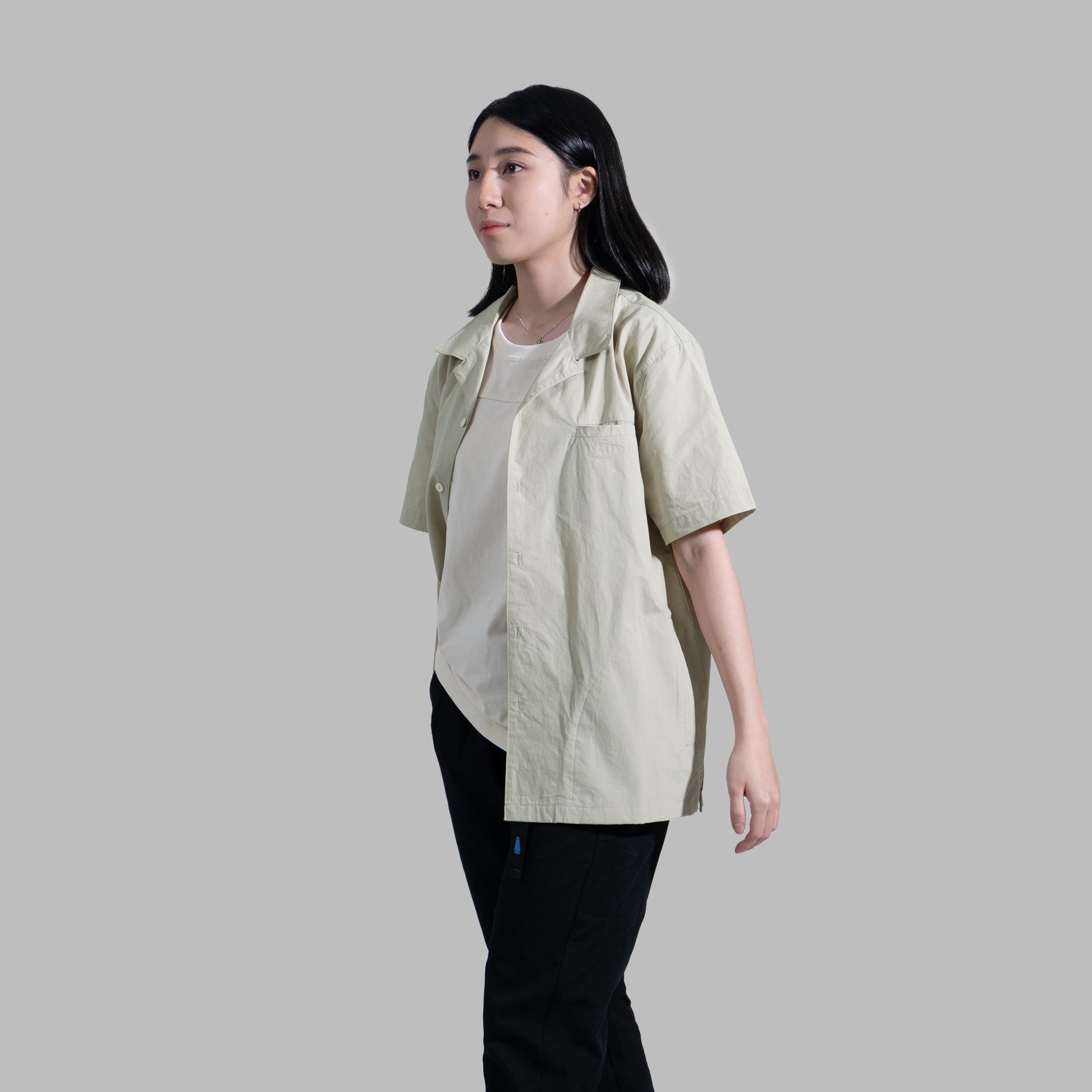 Work Shirt / Cotton - Sage Green - BEV C multi label store