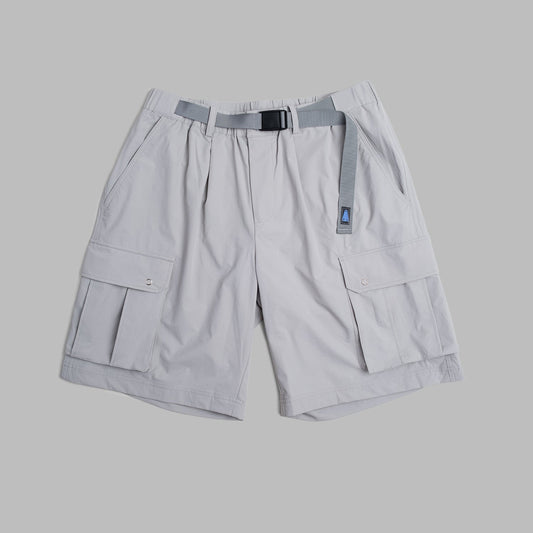 M65 Cargo Shorts / Nylon - Pale Grey - BEV C multi label store
