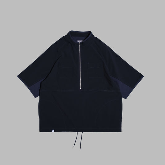 Pullover Halfzip / Sorona® Agile - Navy - BEV C multi label store
