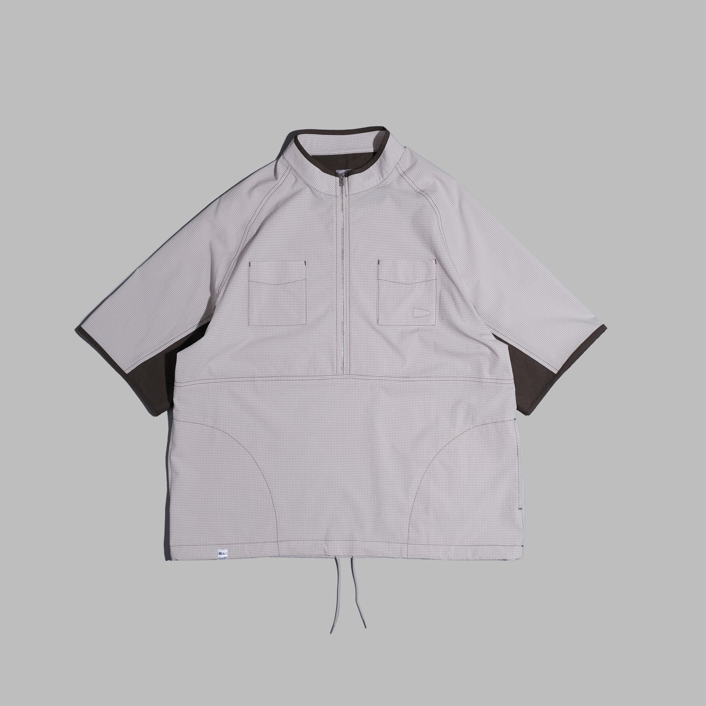 Pullover Halfzip / Sorona® Agile - Grey - BEV C multi label store