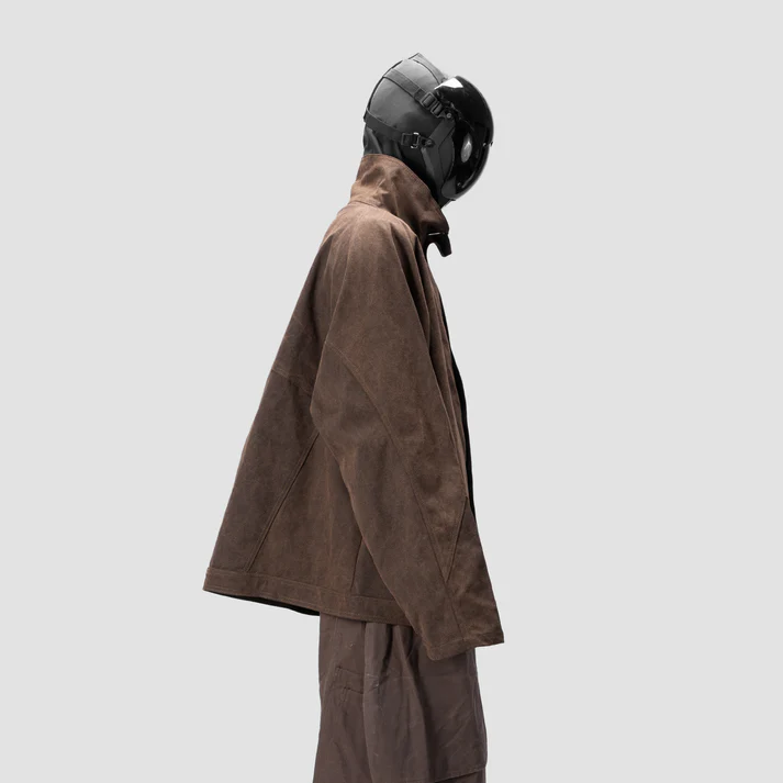 BAT PANEL PARKA - BROWN - BEV C multi label store