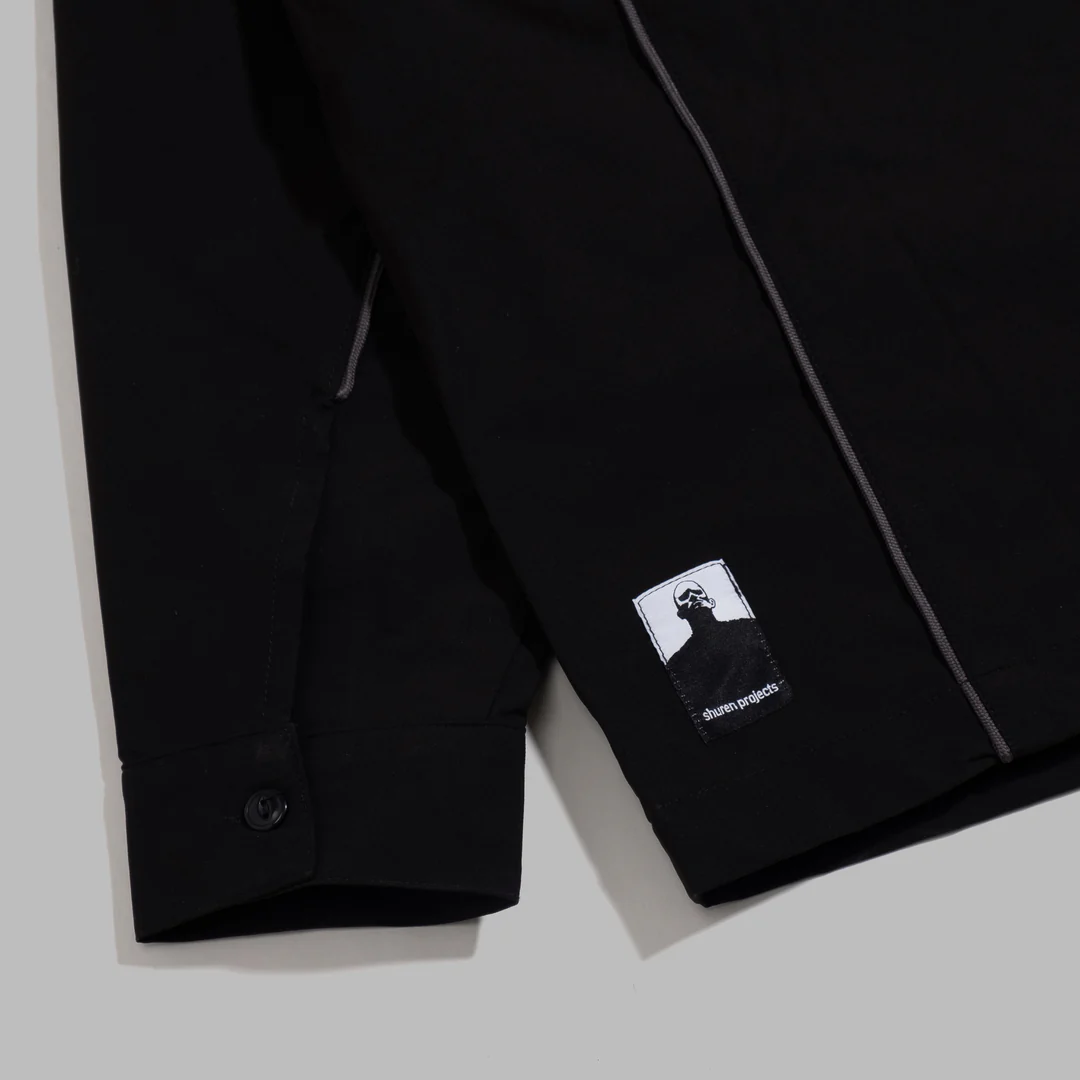 OT JACKET / TEFLON-BLACK - BEV C multi label store
