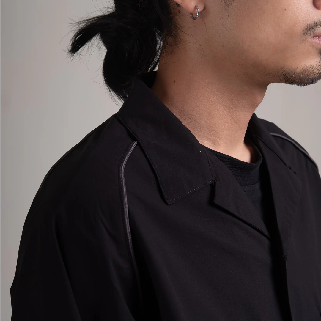 OT JACKET / TEFLON-BLACK - BEV C multi label store