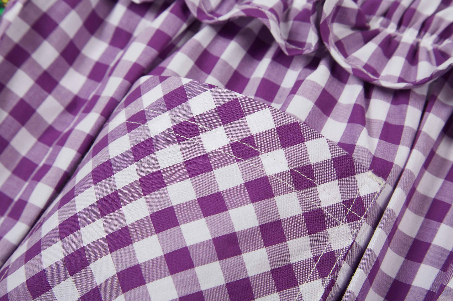 Eye Of The Beholder Skirt (Purple Checks) - BEV C multi label store