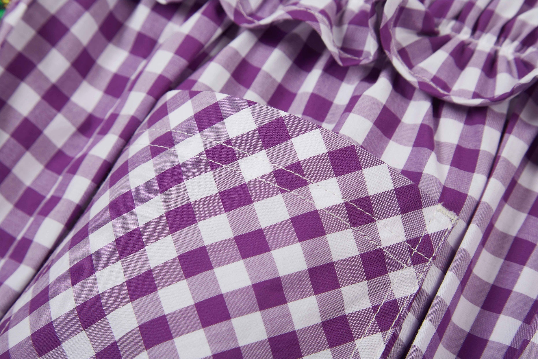 Eye Of The Beholder Skirt (Purple Checks) - BEV C multi label store
