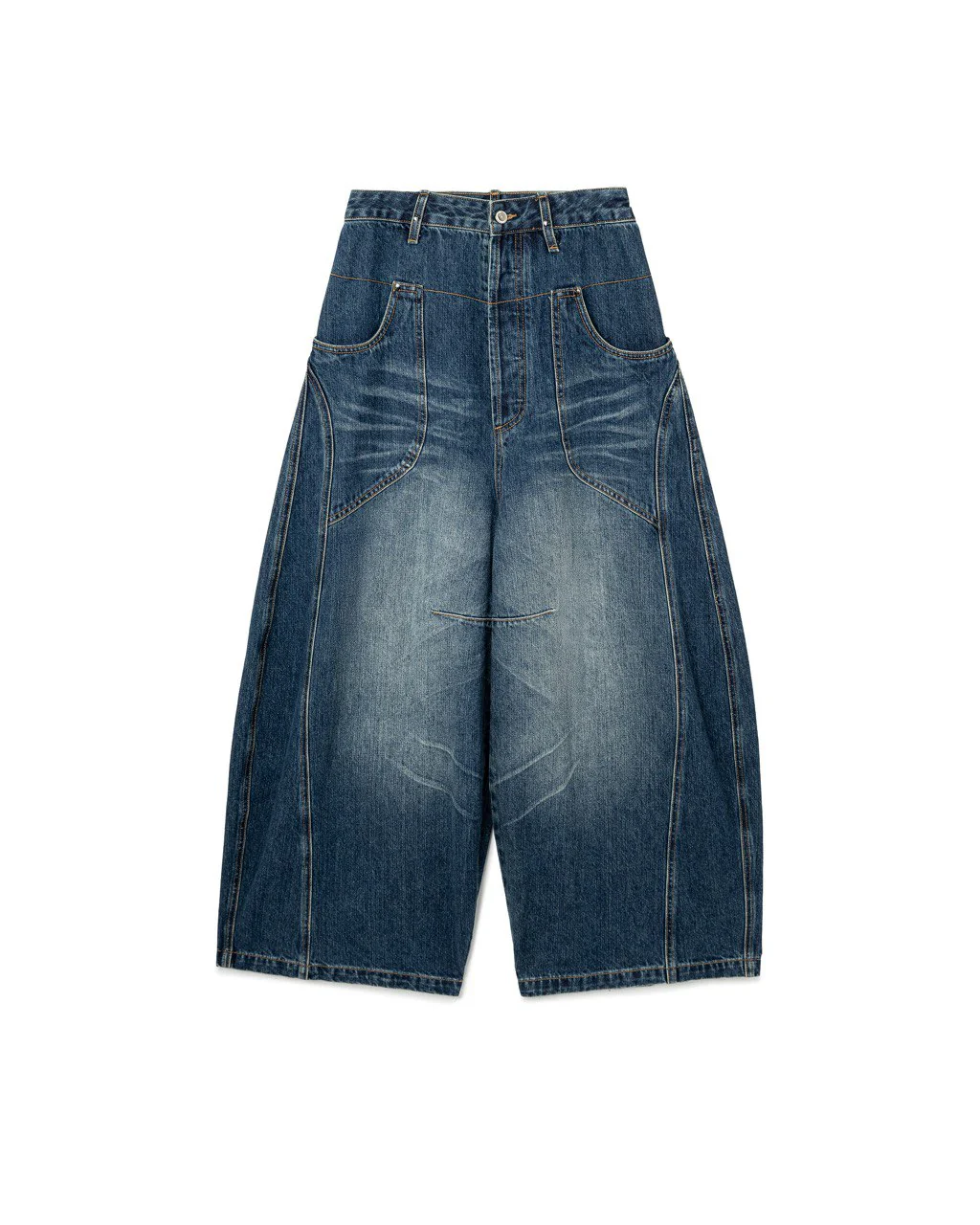 N E O VOL.2_CH.2 BALLOON PANTS - BLUE - BEV C multi label store