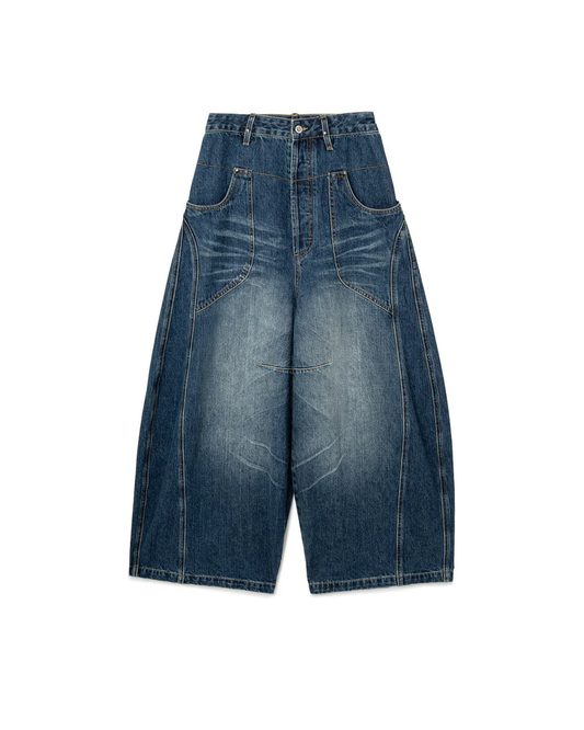 N E O VOL.2_CH.2 BALLOON PANTS - BLUE - BEV C multi label store
