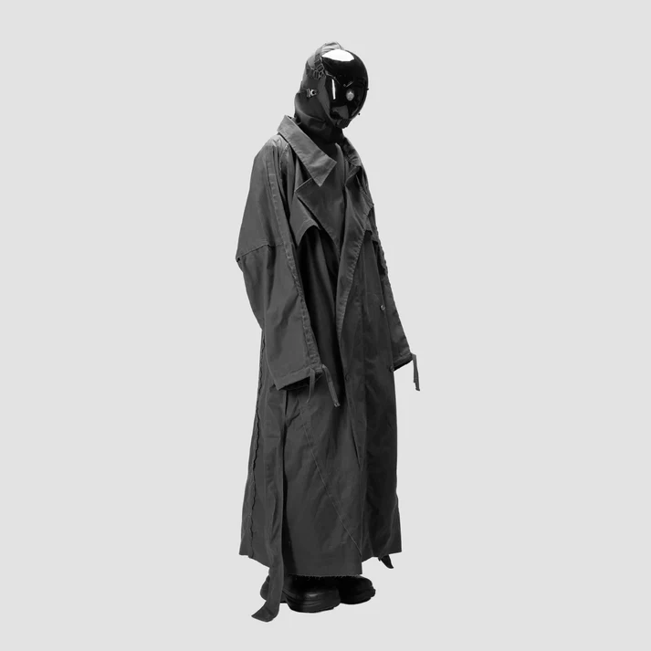 BAT PANEL TRENCH COAT - GREY - BEV C multi label store