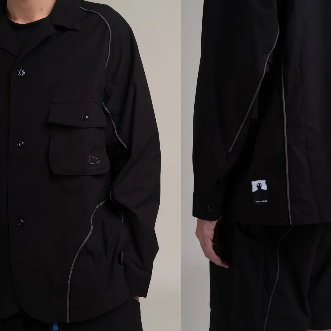 OT JACKET / TEFLON-BLACK - BEV C multi label store
