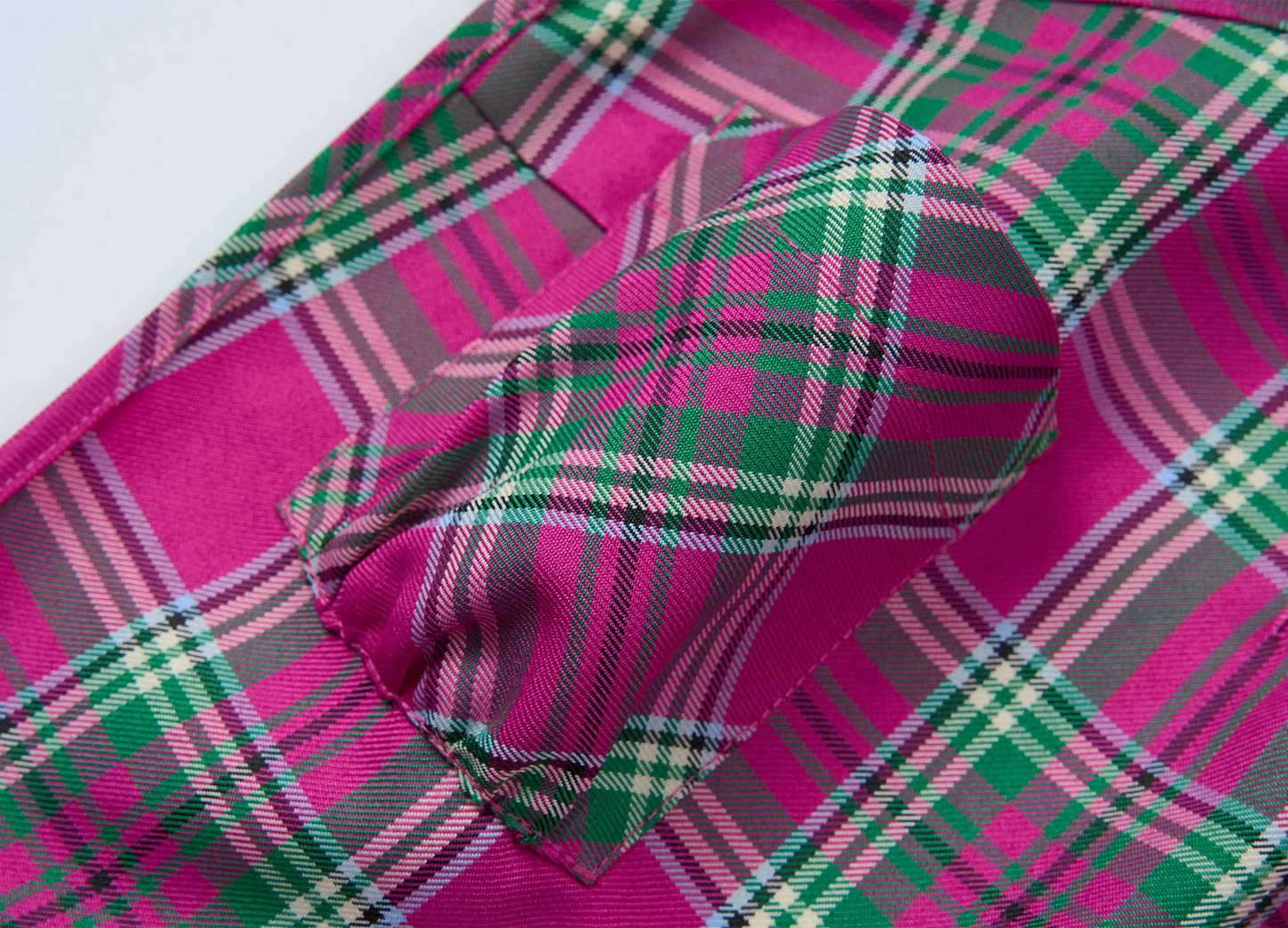 Real Ass-tate (Magenta Tartan) - BEV C multi label store