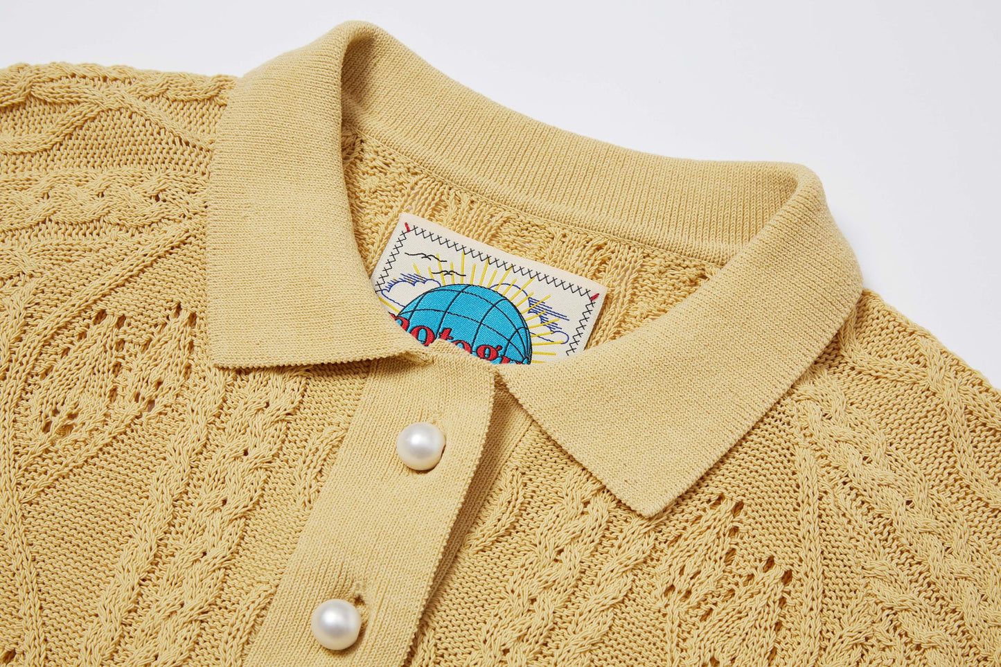 The Noodle Polo (Beige) - BEV C multi label store