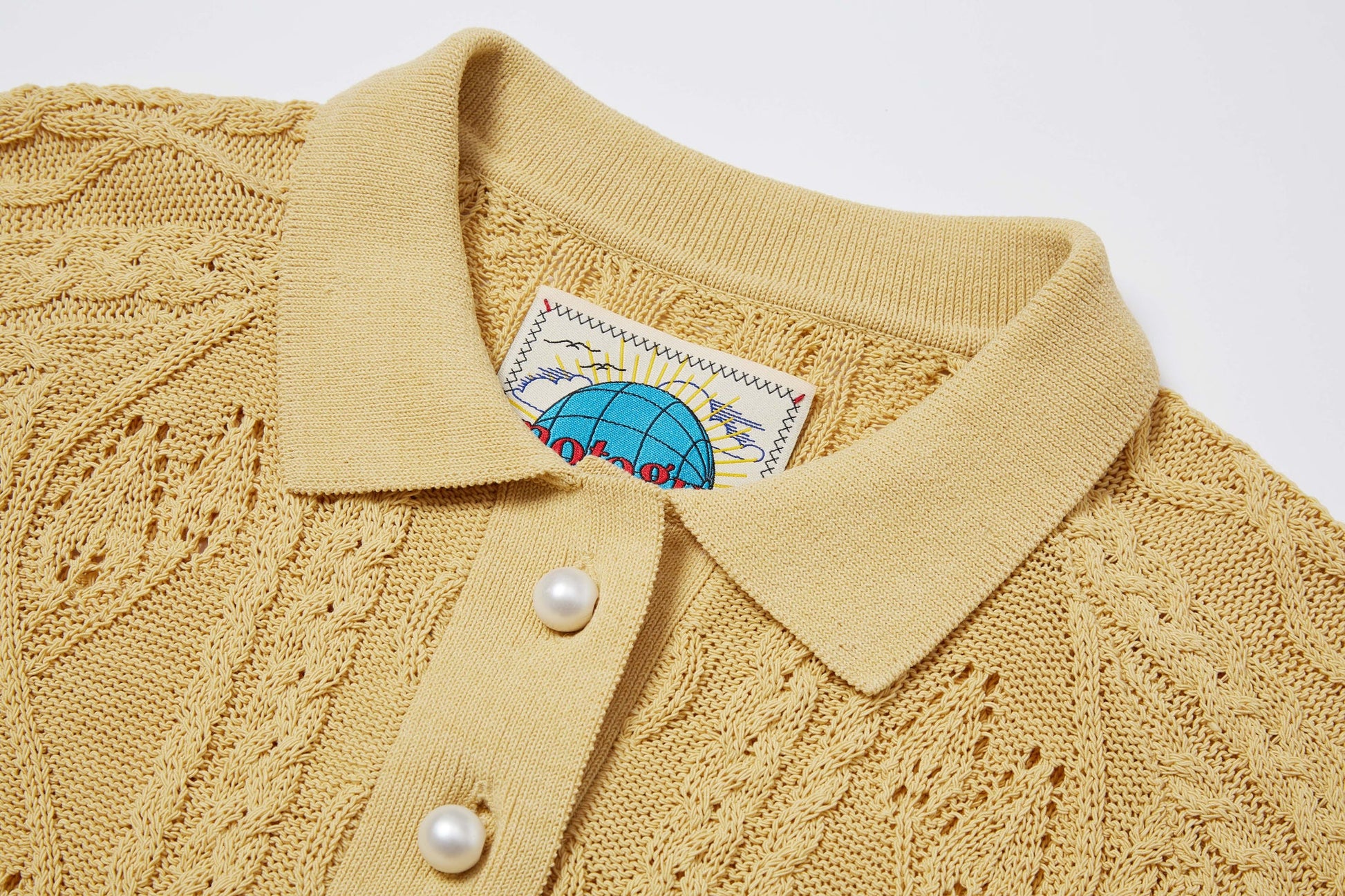 The Noodle Polo (Beige) - BEV C multi label store