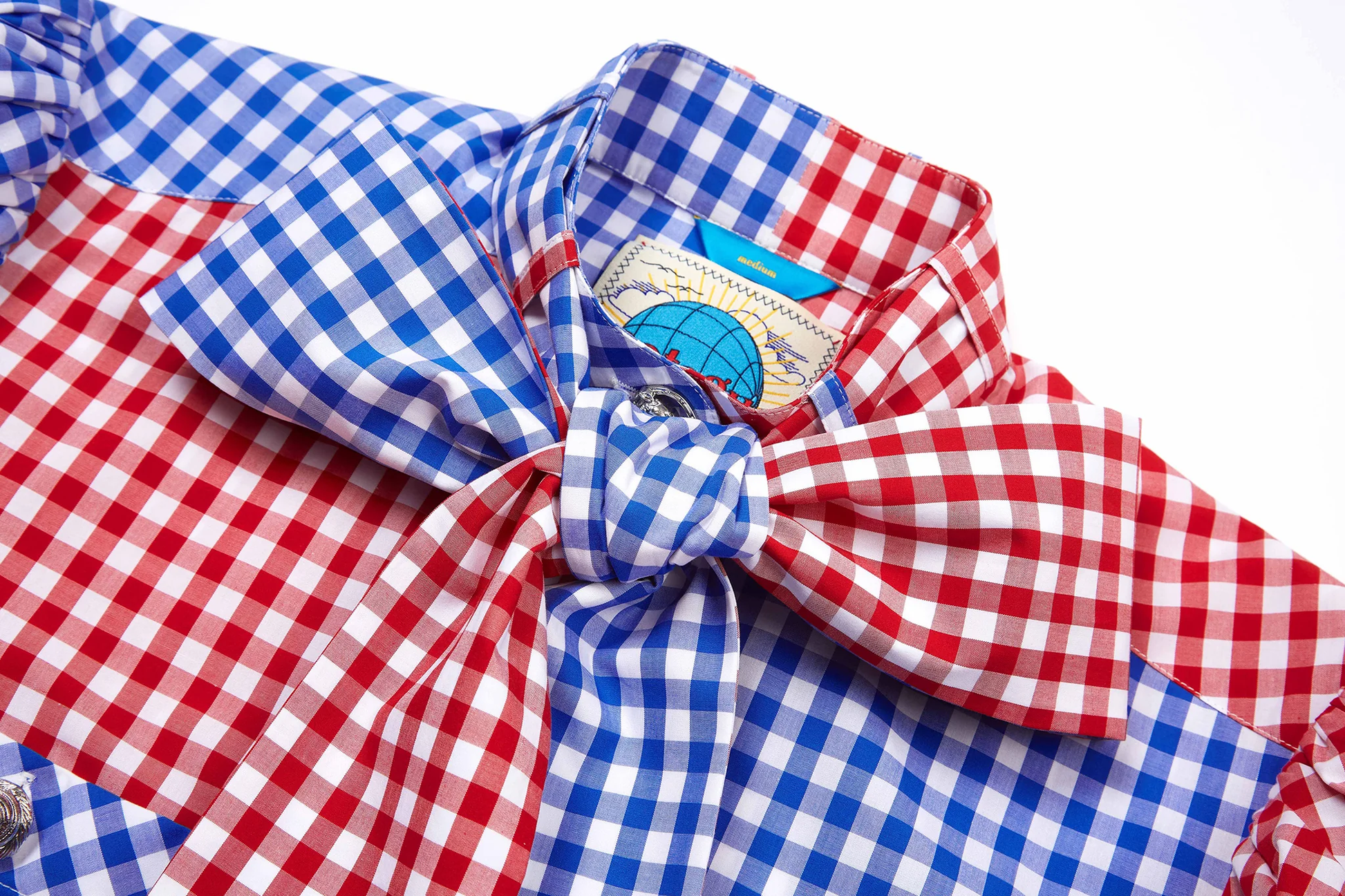 Marmalade Shirt (Blue Red Gingham) - BEV C multi label store