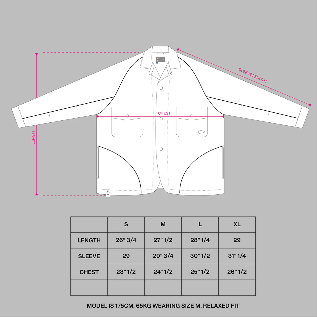 OT JACKET / TEFLON-BLACK - BEV C multi label store