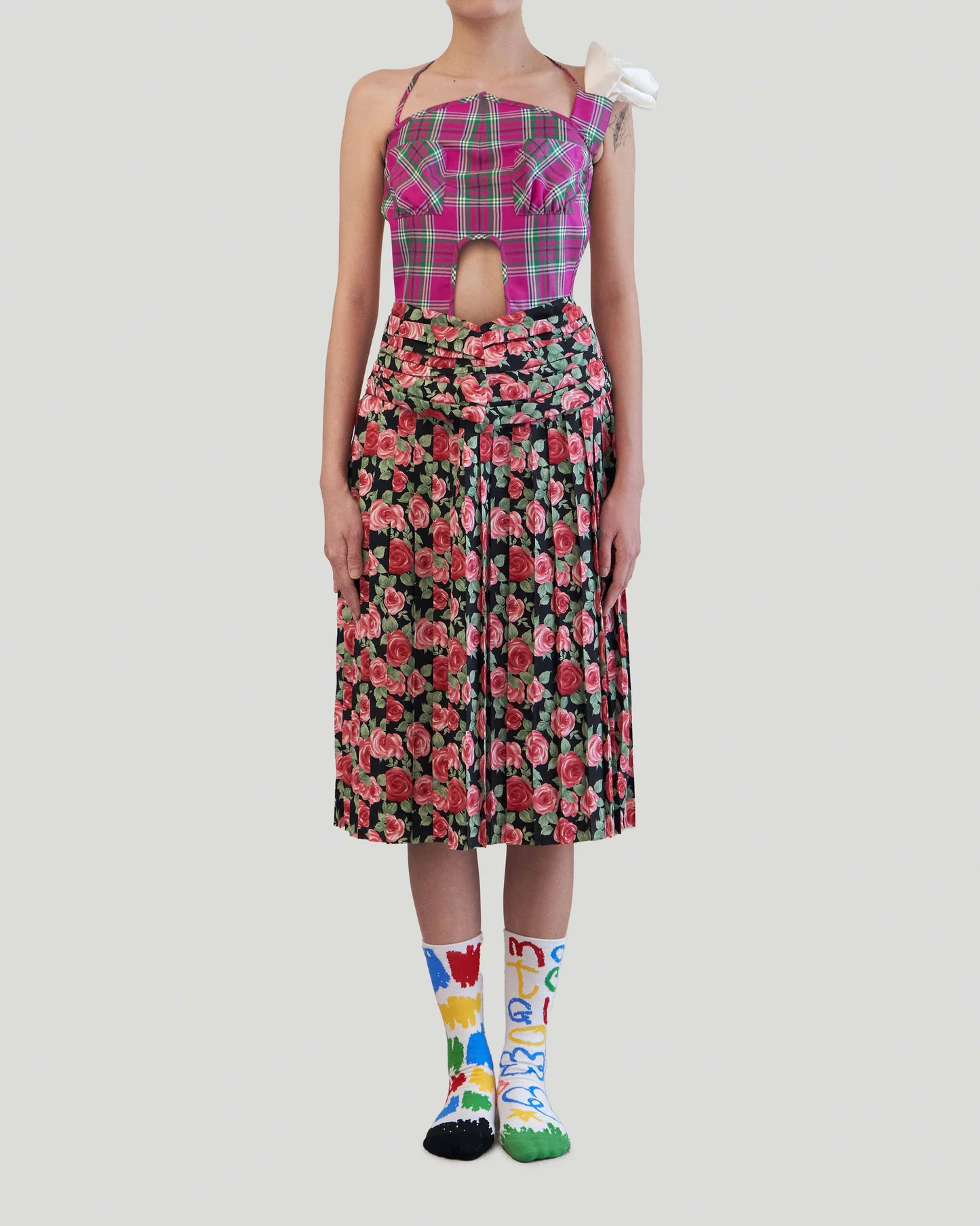 Real Ass-tate (Magenta Tartan) - BEV C multi label store