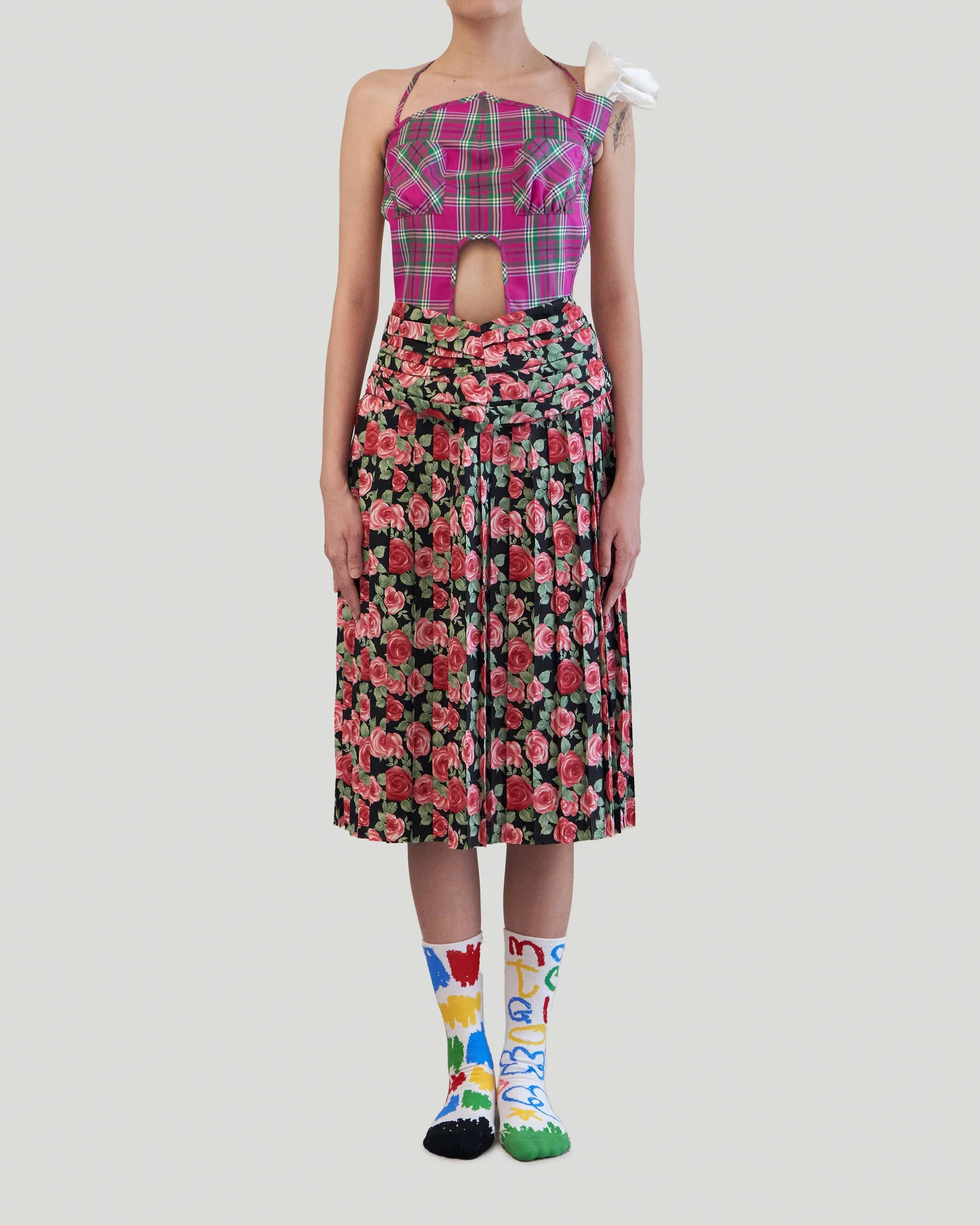 Real Ass-tate (Magenta Tartan) - BEV C multi label store
