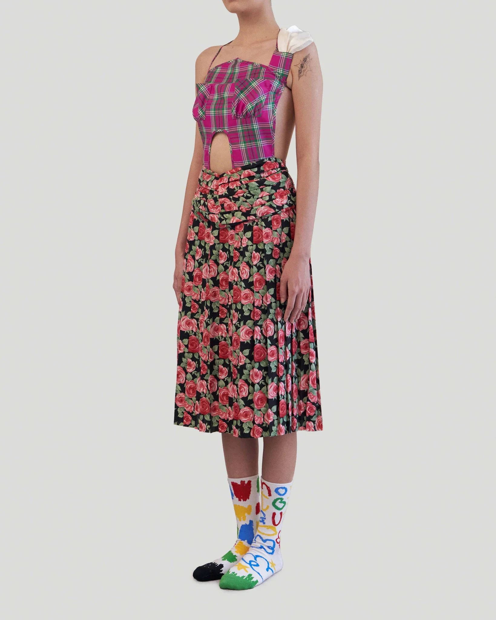 Real Ass-tate (Magenta Tartan) - BEV C multi label store