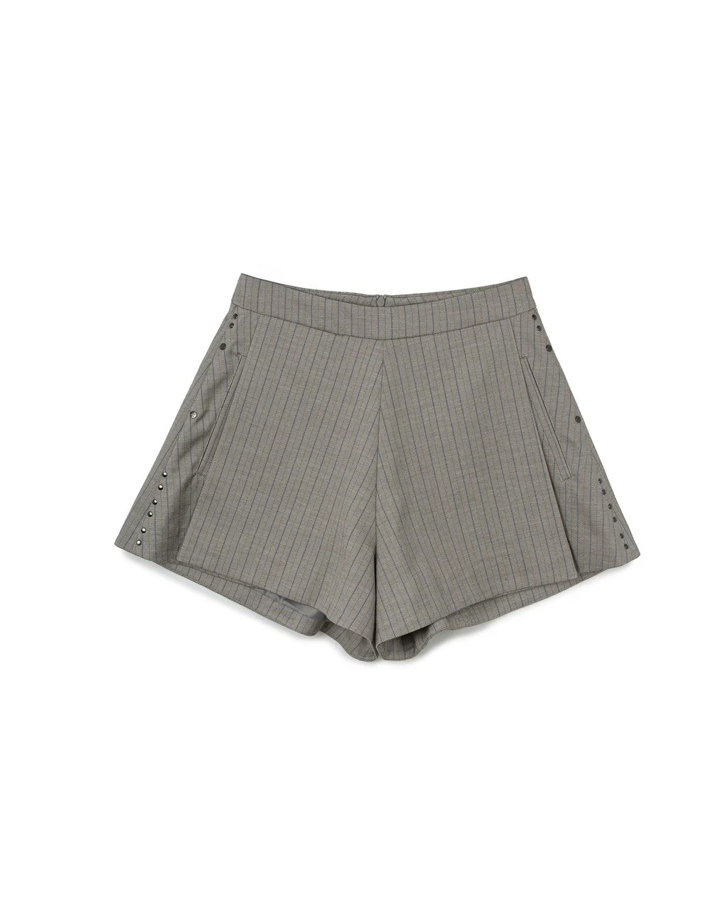 N E O VOL.2_CH.2 MORSE-CODE SHORTS - LIGHT GREY - BEV C multi label store
