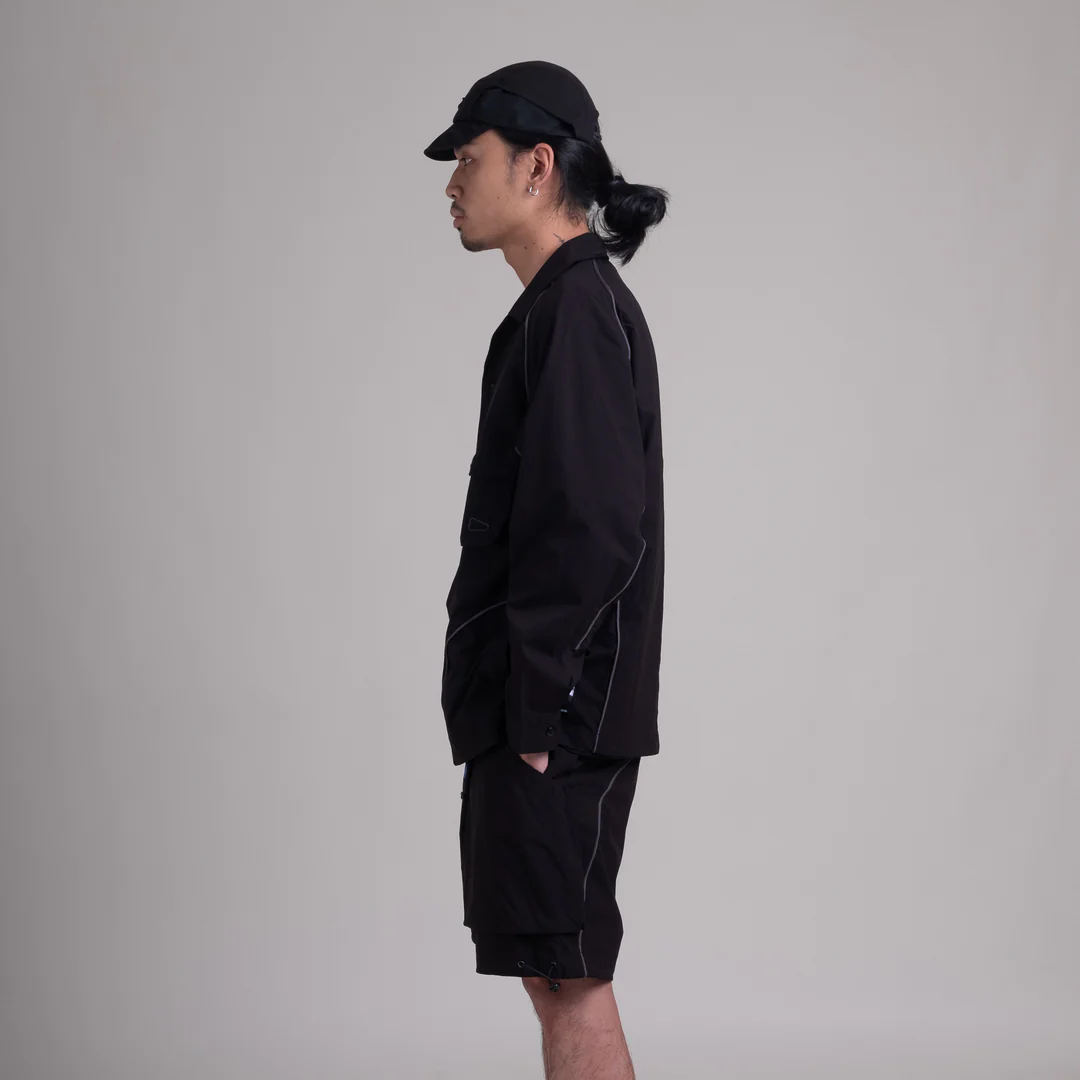 OT JACKET / TEFLON-BLACK - BEV C multi label store