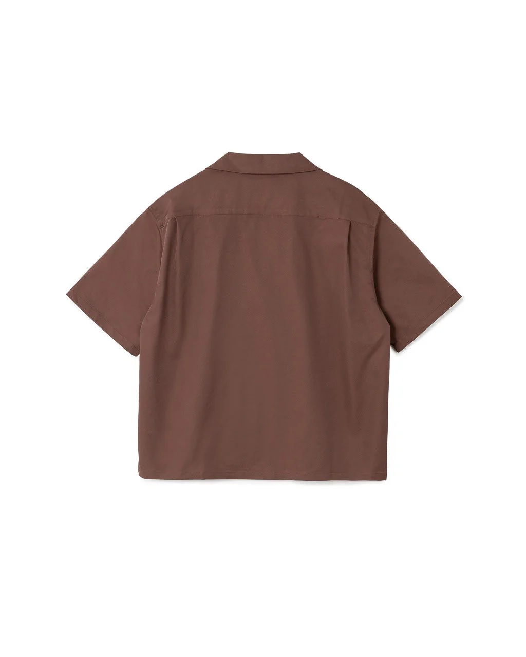 N E O VOL.2_CH.2 BOXY SHIRT - BROWN - BEV C multi label store