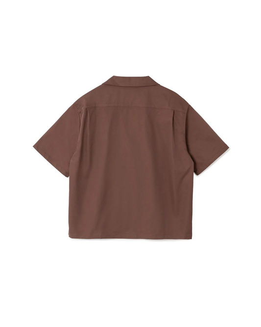 N E O VOL.2_CH.2 BOXY SHIRT - BROWN - BEV C multi label store