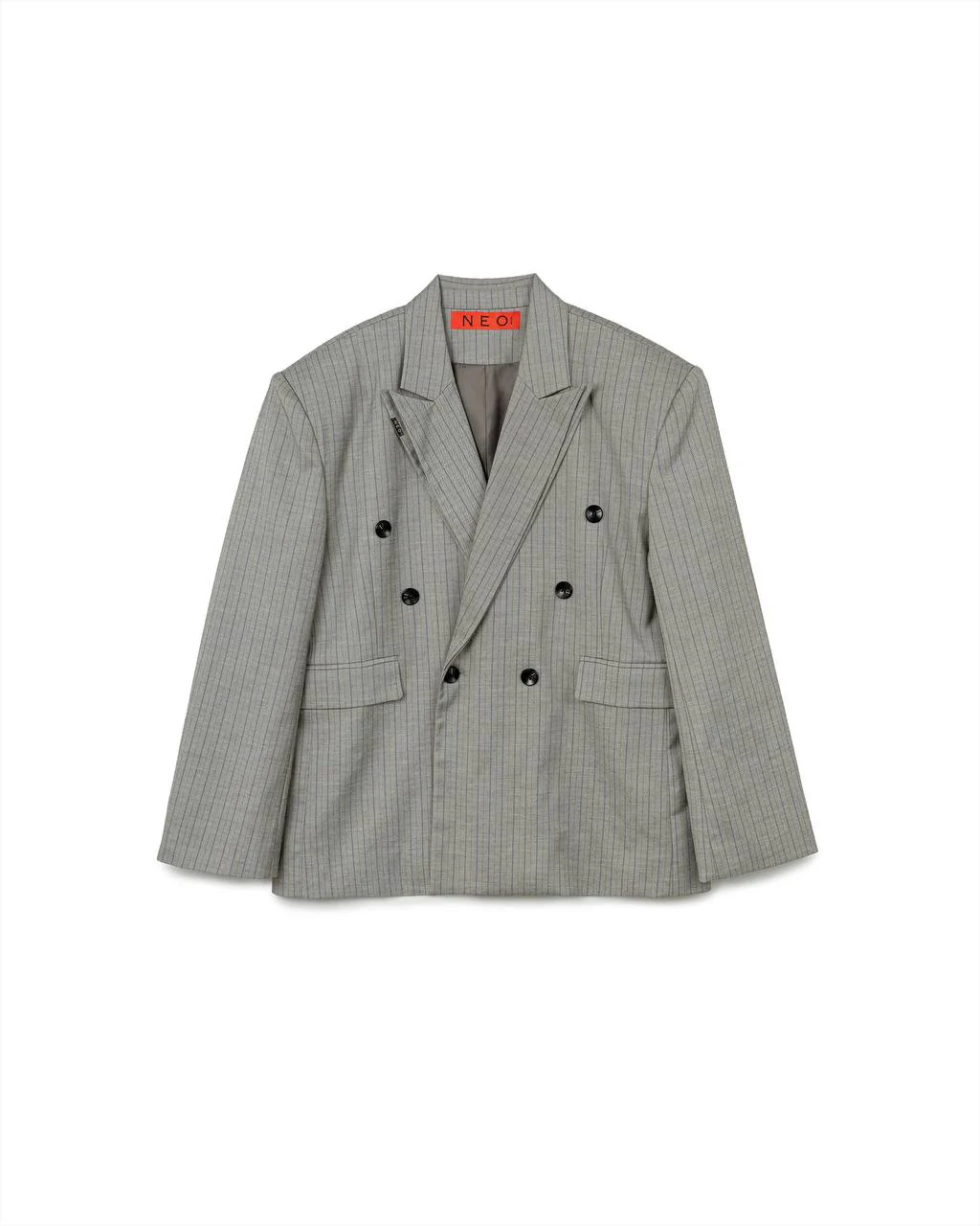 N E O VOL.2_CH.2 OMERTÀ BLAZER - GREY - BEV C multi label store