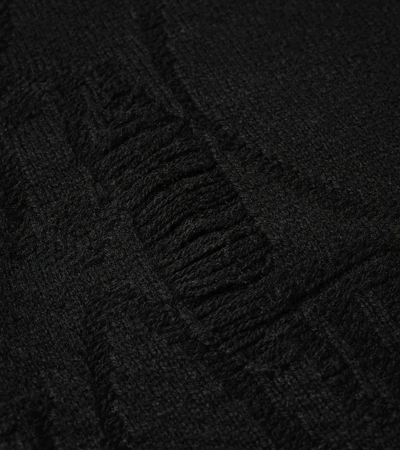 Black - Distress Knitwear - BEV C multi label store